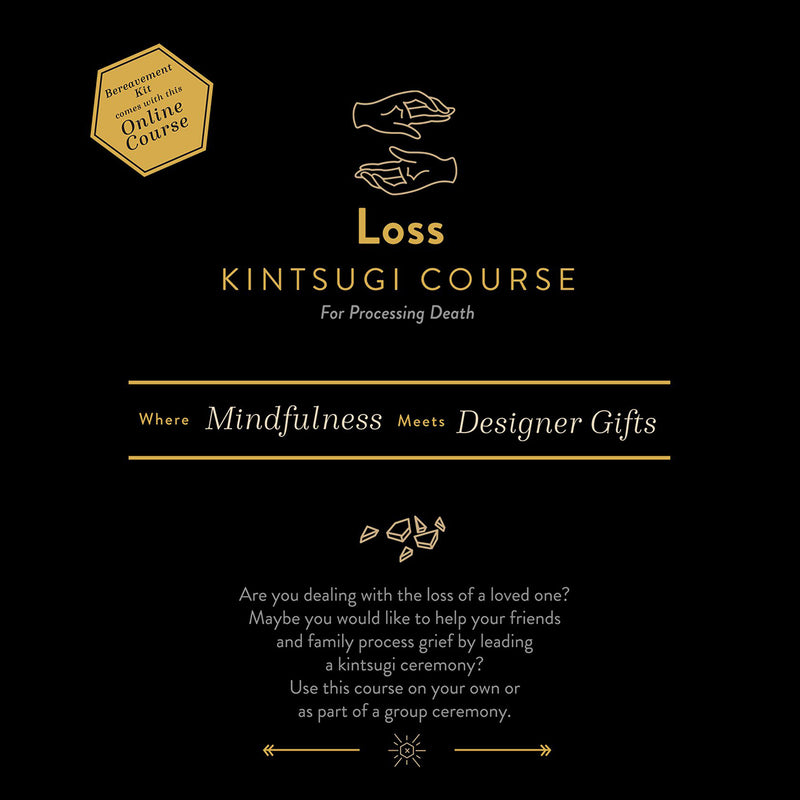 Bereavement Kit: Japanese Kintsugi Ceremony