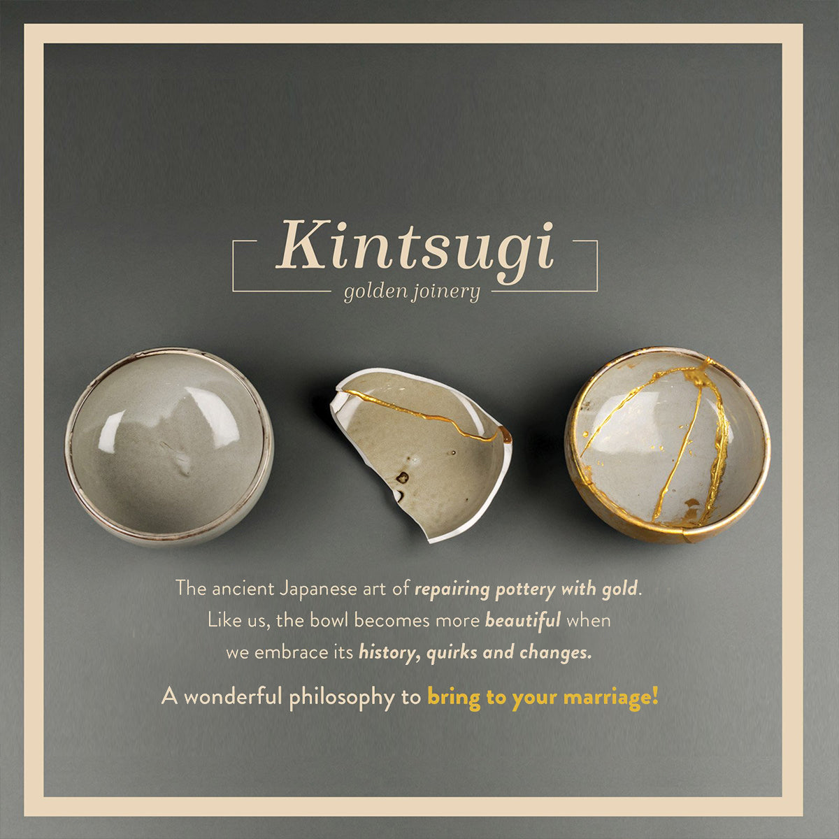 Newlyweds' Kit: Japanese Kintsugi Ceremony – LIFEHONEY